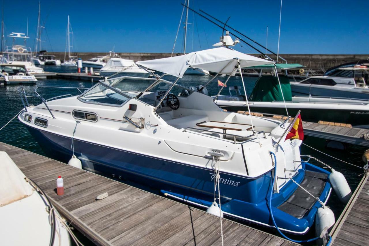 Cozy Boat To Unwind By The Ocean Hotel Puerto Calero Luaran gambar