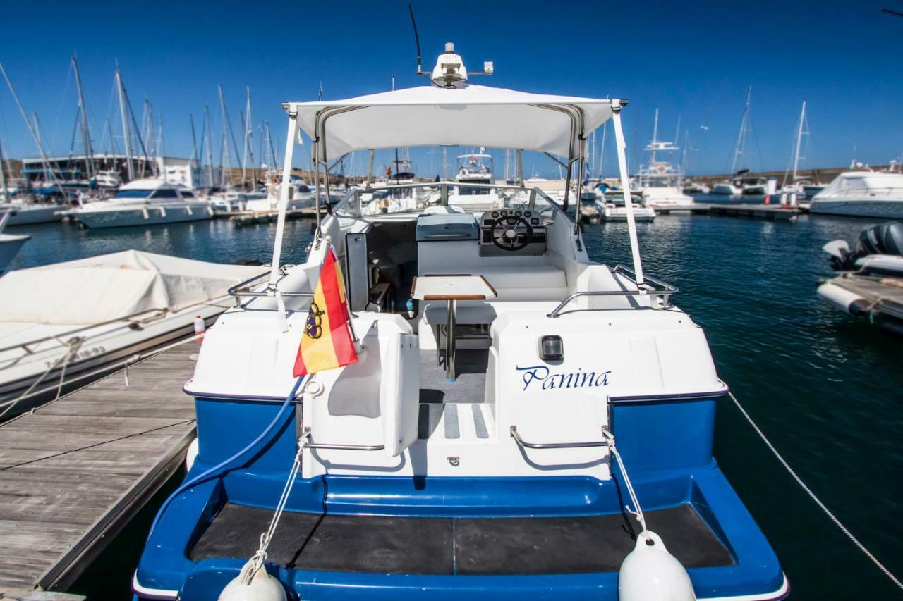 Cozy Boat To Unwind By The Ocean Hotel Puerto Calero Luaran gambar